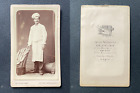 Julien Paris Cuisinier Portant Sa Toque Circa 1870 Cdv Vintage Albumen   T