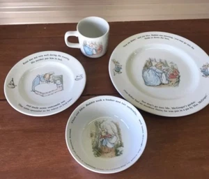 Wedgwood Peter Rabbit 4 Piece Place Setting - Picture 1 of 6