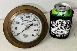 INDEPENDENT ENG1NEERING CO by STAR WILLIAMS HUSSEY 400 PSI Dampfdruckmessgerät - Bild 1 von 16