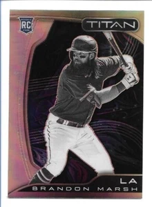 Brandon Marsh 2022 Chronicles Titan Silver Prizm RC #2 Los Angeles Angels Rookie - Imagen 1 de 2
