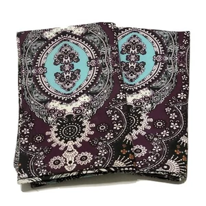 Pottery Barn Dorm Multi-color Paisley Pair of Pillow Shams Cotton - Picture 1 of 9
