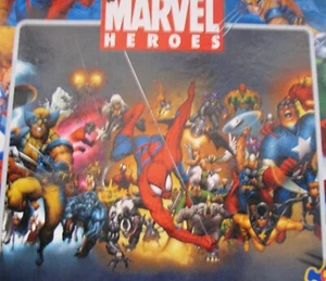 Vintage Marvel Jigsaw Puzzle 100 piece 2007' Mega Sealed Spiderman  Xmen - Picture 1 of 5