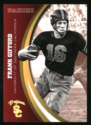Frank Gifford 2015 Panini USC Trojans #15 MULTISPORT Card - Image 1 of 2