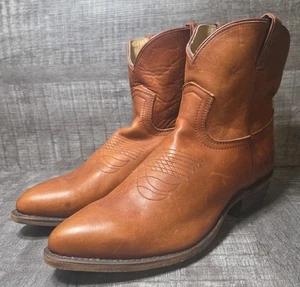Frye Billy Short Westernstiefeletten – cognacbraun Damengröße 11 B gebraucht, in einwandfreiem Zustand - Bild 1 von 24