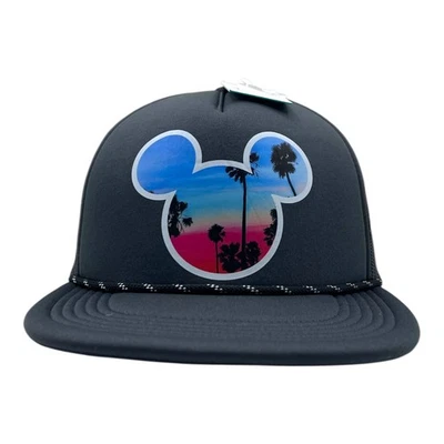 Neff Disney Mickey Mouse Auténtico Ajustable Snapback Gorra Gorra Foto 1 de 4
