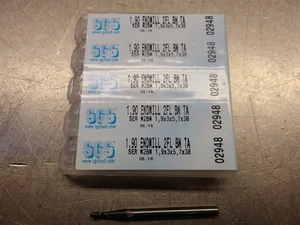 5 ¡NUEVO! Fresa de extremo de carburo SGS 1,90 mm 2 flautas 1,9x3x5,7x38 02948 - Imagen 1 de 4