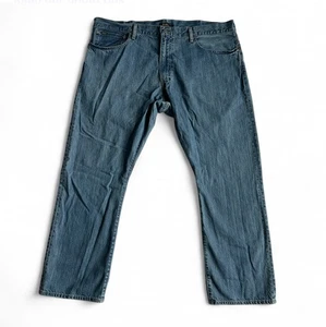 Polo Ralph Lauren Hampton Relaxed Straight Jeans Men’s 40x30 * 42x30 Blue Denim - Picture 1 of 12