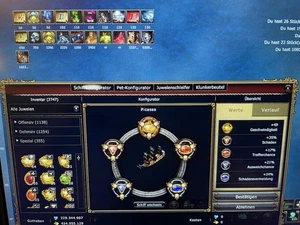 Seafight DE1 Account, 220 Mio Perlen, 62 Mio Kronen, Voll-Blitzschlag - Bild 1 von 12