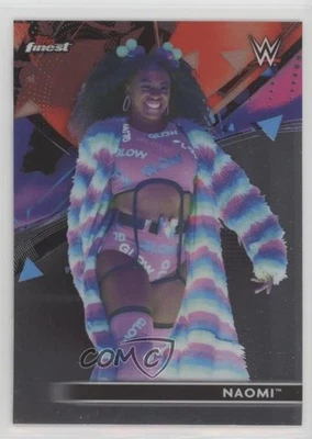 2021 Topps Finest WWE Naomi #25 - Image 1 of 2