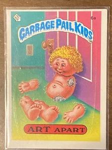 1985 Garbage Pail Kids (GPK) Original Series 1 (OS1) Art Apart #6a Topps Glossy - Picture 1 of 2