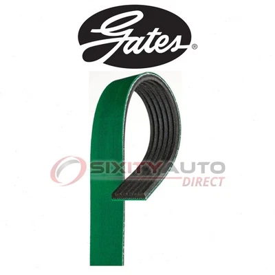 Gates Serpentine Belt for 2015 Chevrolet Express 2500 6.6L V8 - Accessory ty Foto 1 de 4