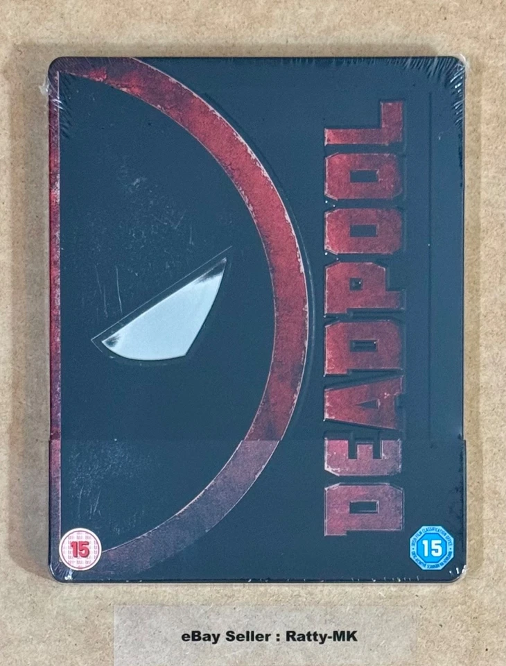 DEADPOOL - UK EXCLUSIVE BLU RAY STEELBOOK - NEW & SEALED - Image 1 of 4
