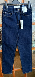 BNWT MARKS & SPENCER Indigo HARPER SUPERSOFT Stretch CIGARETTE HIGH RISE Jeans 6 - Picture 1 of 5