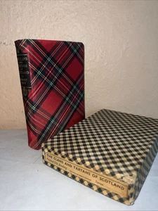 The Clans and Tartans of Scotland Padded Silk Cover 1950 - Picture 1 of 21