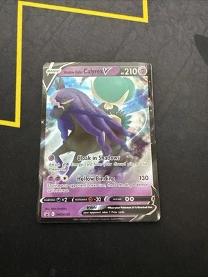 Shadow Rider Calyrex V SWSH131 SWSH: Sword & Shield Promo Cards Holo - Image 1 of 2