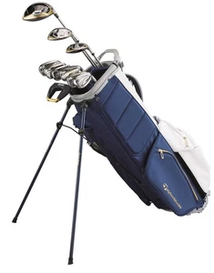 Women TaylorMade Kalea Gold Stand Complete Set Club Set Ladies Graphite New - Picture 1 of 8