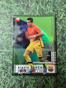 Panini WCCF WOS 2012-13 Alexis Sanchez FC Barcelona Refractor Soccer card - Picture 1 of 2