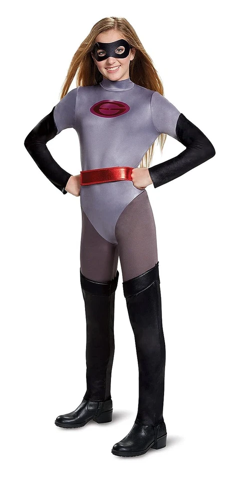 Incredibles 2 Elastigirl Classic Teen Halloween Costume Girls Size XL 14-16