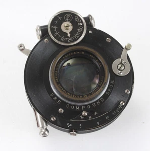 6,5 ZOLL / 6,8 GOERZ DAGOR SERIE III NR. 1a DRP COMP., STRONG HAZE / 185595 - Bild 1 von 2