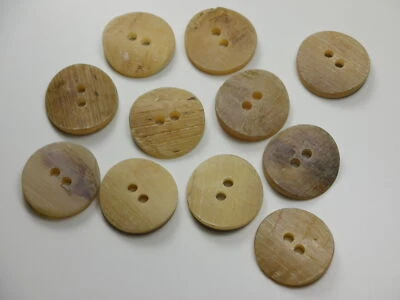 11 Stück Horn Trachtenknöpfe Knöpfe Zierknöpfe mit Muster d=25 mm TK-III-95 - Bild 1 von 3