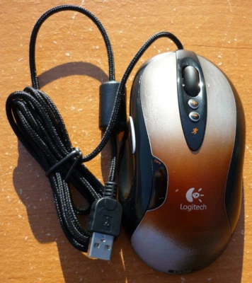 Logitech G5 Laser Gaming Mouse M-UAC113 831411-1000 - Cleaned & Tested #3 - Image 1 of 4