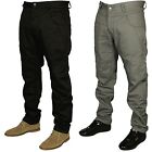 Brand New ETO Mens Jeans EM537 Grey and Black Designer Trousers Denim Pants