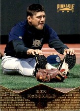 1997 Pinnacle Ben McDonald . Milwaukee Brewers #28