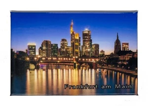 Frankfurt am Main, Kühlschrankmagnet, Souvenir.  Made In Germany ! MA1269 - Bild 1 von 4