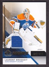 2014-15 SP Game Used Hockey Gold Jersey #102 Laurent Brossoit /499