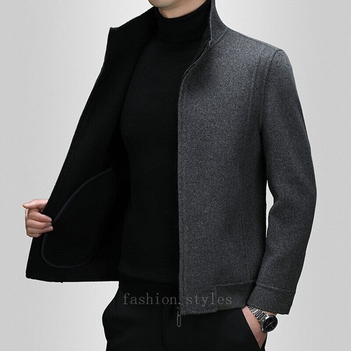 VETEMENTS Cappotto lana double face invernale nuovo business casual giacca lana spessa calda