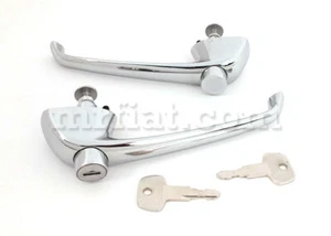 Fiat 1200 1500 Spider Door Handle Set New - Picture 1 of 1