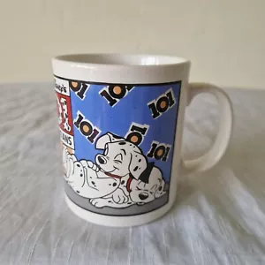 Vintage Disney 101 Dalmations Mug Dogs Staffordshire - Picture 1 of 6
