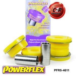 Powerflex RR Subchasis Cojinetes Para BMW E46 3 Serie + Touring 99-06 PFR5-4611 - Imagen 1 de 12
