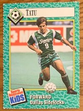 TATU, RARE {1990} SPORTS ILLUSTRATED FOR KIDS CARD, SOCCER STAR !