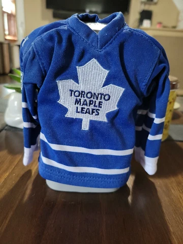 2003-04 Pacific Heads Up Hockey Mini Sweaters Ed Belfour jersey Maple Leafs Cover