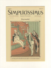 Simplicissimus Regierungskunst Kaiser Diener Bedienstete 4 Jahrgang. 1899 Nr. 33