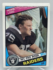 1984 Topps #111 Howie Long RC Rookie Card