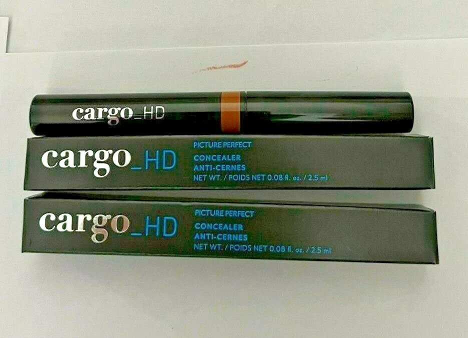LOTE DE 2 CORRECTORES CARGO_HD PICTURE PERFECT 5W CON-BR-05 0.08fl oz NUEVO EN CAJA Foto 1 de 1