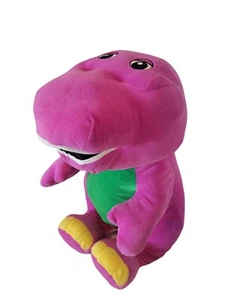2017 26” Fisher Price Speak N Sing BARNEY Large Talking Singing JUMBO Barney - Picture 1 of 11