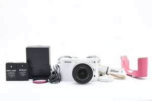Nikon 1 J1 10.1MP Digital Camera - White (Kit w/ 10mm and VR 10-30mm Lenses) - Picture 1 of 12