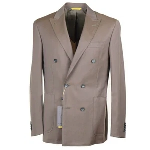 Canali 'Kei' Extrafine Lightweight Solaro Wool Suit 40R (Eu 50) NWT Impeccable - Picture 1 of 13