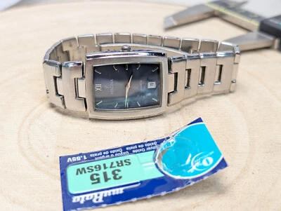 Mens Festina dress watch stainless steel blue dial tank model depose 6620 - Image 1 of 4