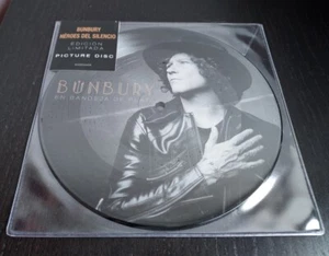 HEROES DEL SILENCIO - BUNBURY - PICTURE DISC EDICION LIMITADA LP 7 - NUEVO - Picture 1 of 4