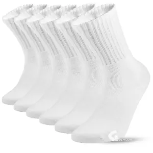 Lot 3-12 Pairs Mens Solid Sports Athletic Work Plain Crew Socks Size 9-11 10-13 - Picture 1 of 8