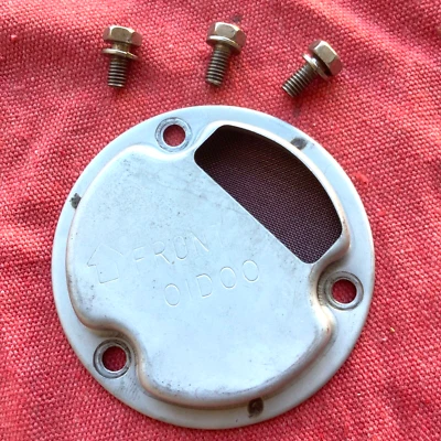 Suzuki GS500F 2007 filtro de aceite del motor pantalla de recogida de aceite con sujetadores Foto 1 de 4