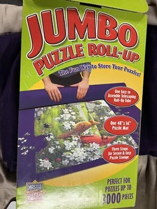 Masterpieces Jumbo Puzzle Roll-up Holds up to 3,000 pieces - Picture 1 of 4