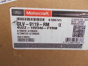 Reman. Motorcraft Alternator GLV-9119-RM - Picture 1 of 4