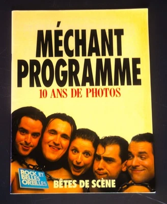 1990 Rock Et Belles Oreilles "10 Ans de Photos" PHOTOBOOK "Méchant Programme" - Image 1 of 3