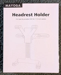Headrest Holder For iPad & Portable DVD & 7-12 Inch Tablets - Photo 1/2