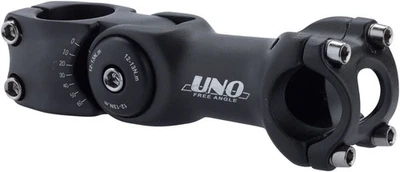 KAluminum 820 Adjustable MTB Road Stem 110mm 25.4mm Clamp Aluminum Black - Image 1 of 2